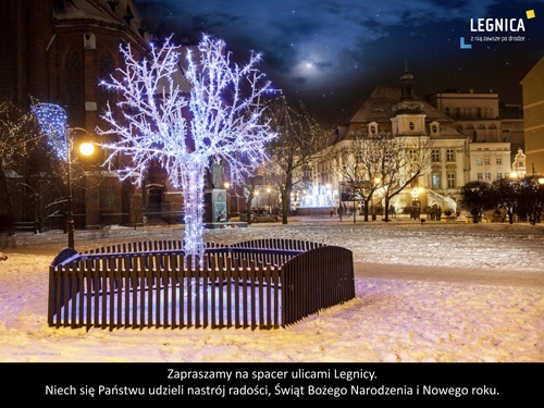 Od soboty Legnica w świątecznej szacie. Będą świetliste premiery