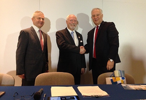 Prezydent promuje Legnicę w Warszawie