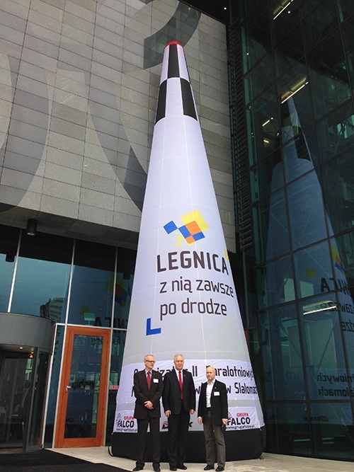 Prezydent promuje Legnicę w Warszawie