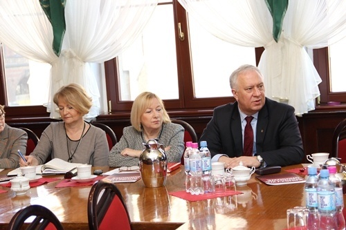Prezydent spotkał się z prezesem KGHM Metraco