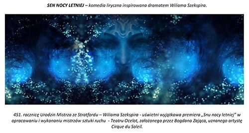 Legniczanie na urodziny Szekspira  zaprzeczą prawom grawitacji 1