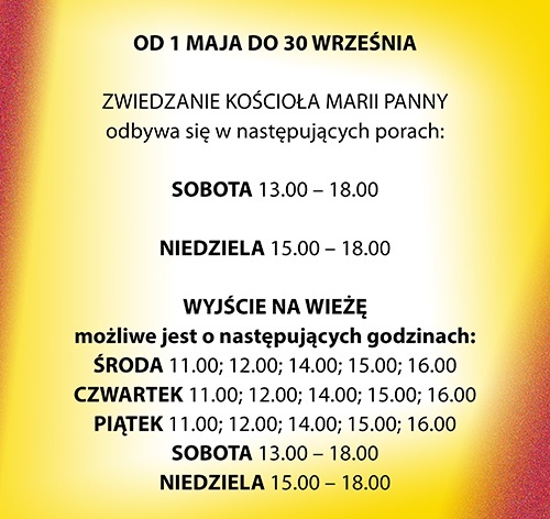 godziny zwiedzania 