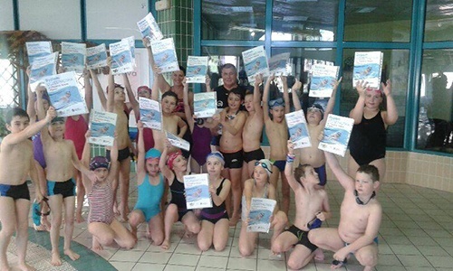 Dzieci nauczyły się pływania 1