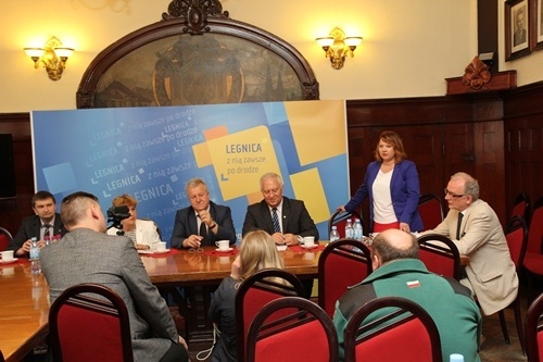 Owocna wizyta przedstawicieli władz Drohobycza  w Legnicy 1