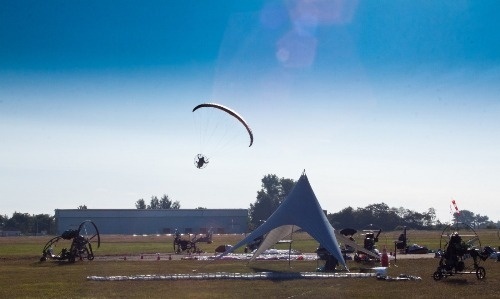 loty paralotnie