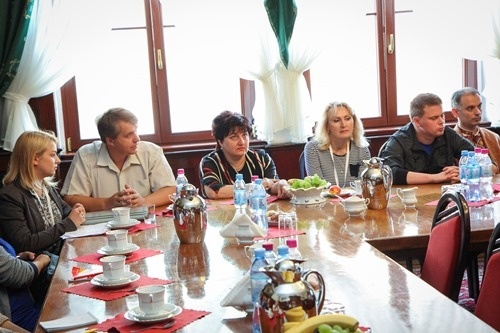 Samorządowcy z Ukrainy w Legnicy 1