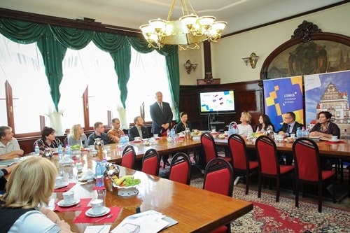 Samorządowcy z Ukrainy w Legnicy 4