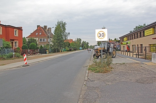 Nowy chodnik na ul. Struga 3