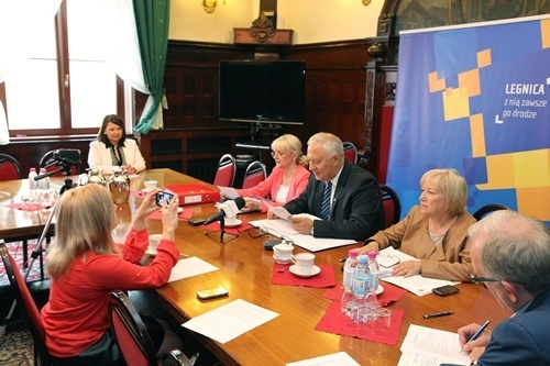 Konferencja prasowa prezydenta Legnicy 22.09.2015