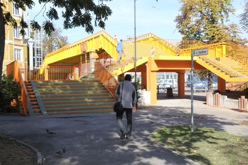 Kładka dla pieszych nad ul. Pocztową 