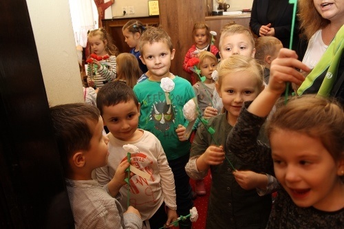 Przedszkolaki odwiedziły prezydenta 1