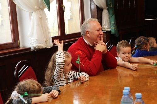 Przedszkolaki odwiedziły prezydenta 4