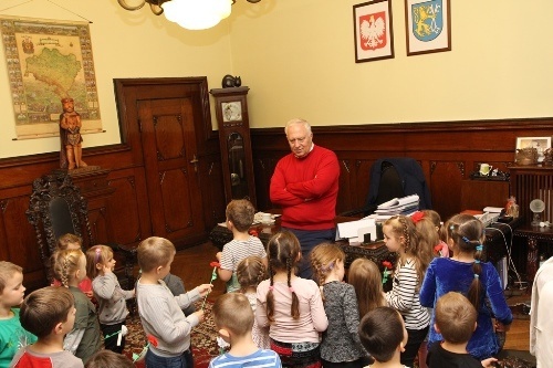 Przedszkolaki odwiedziły prezydenta 7