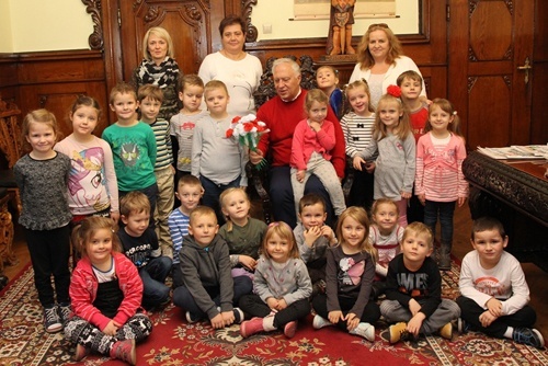 Przedszkolaki odwiedziły prezydenta 9