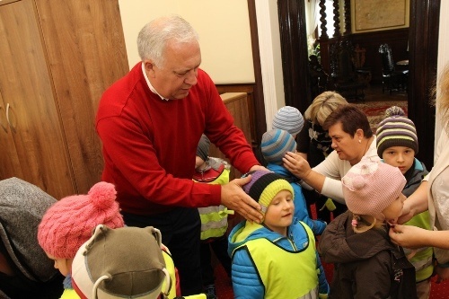 Przedszkolaki odwiedziły prezydenta 8