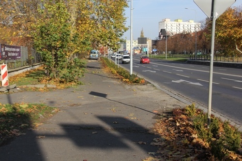 przebudowa chodnika ul. witelona