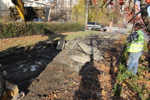 przebudowa chodnika ul. witelona