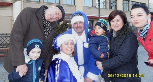 niebieskie mikołaje