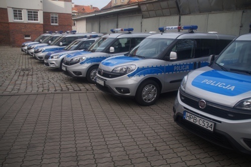 radiowozy legnickiej policji