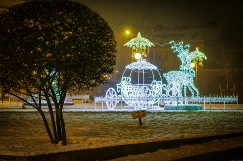 najpiekniej oswietlone miasto
