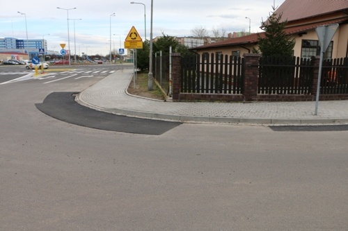 przebudowanjy chodnik ul sawy