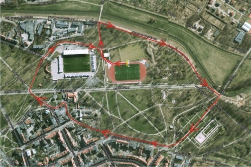 sobotnio joging w parku