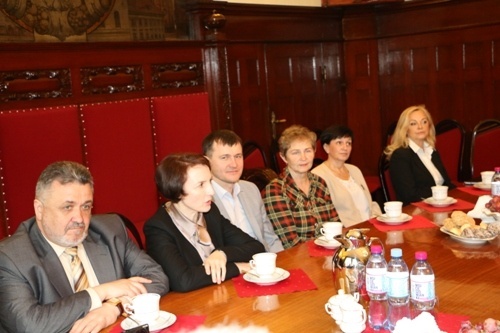 delegacja z ukrainy w ratuszu
