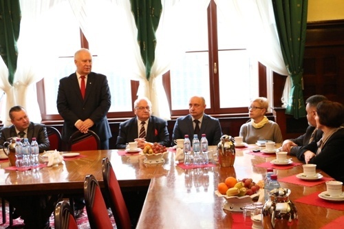 delegacja z ukrainy w ratuszu