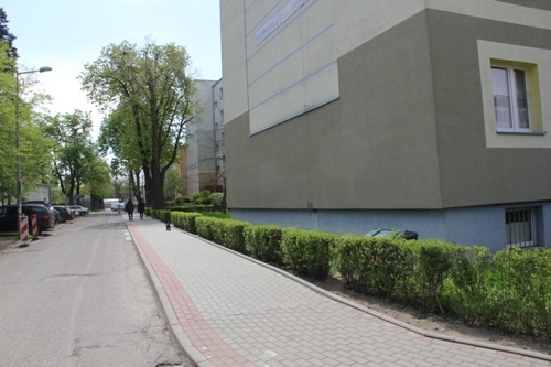remont chodnika na ul. Batorego