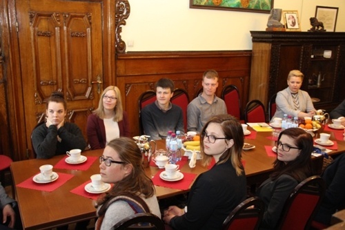 wizyta niemieckich studentow