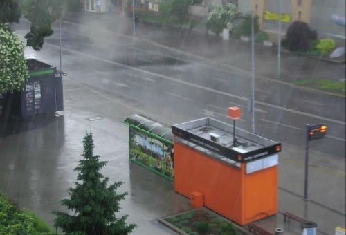 ulewa w legnicy