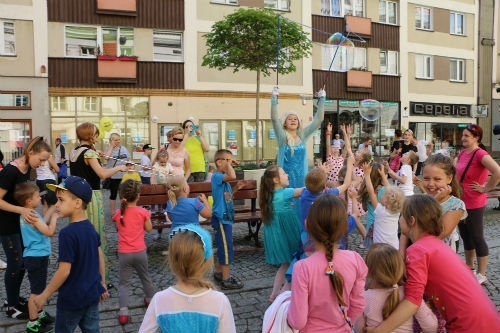 tłum ludzi