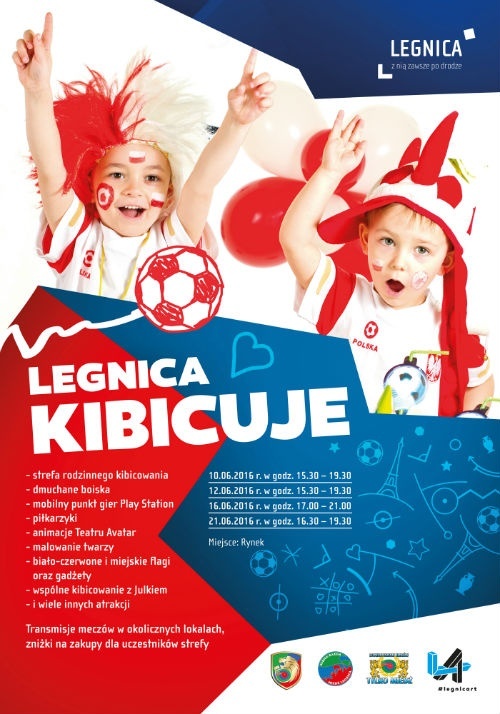 legnica kibicuje plakat legnica kibicuje
