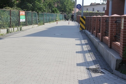 chodnik skosna