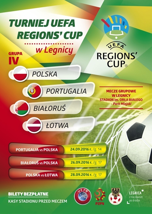 plakat UEFA REGIONSCUP 2016