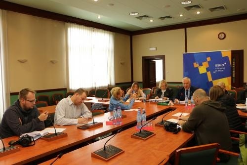 konferencja prasowa prezydenta legnica