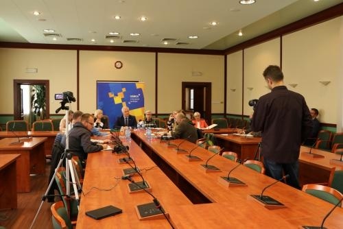 konferencja prasowa prezydenta legnica