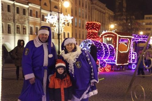 niebieski mikołaj w legnicy