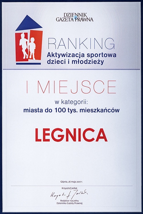dyplom I miejsce