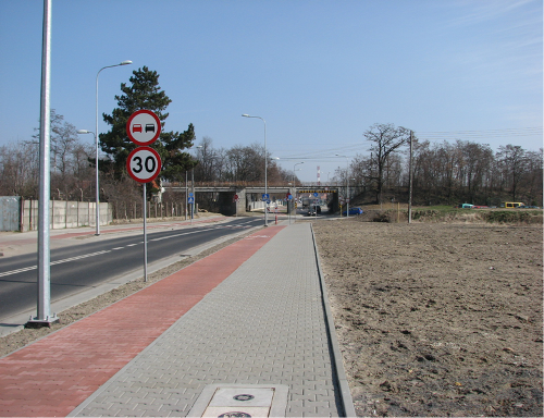 Zdjęcie 4 :Przebudowa ulic: Bydgoskiej (od Lubińskiej do Szczytnickiej) i Szczytnickiej w tym: Etap i od ul. Lubińskiej do Szczytnickiej